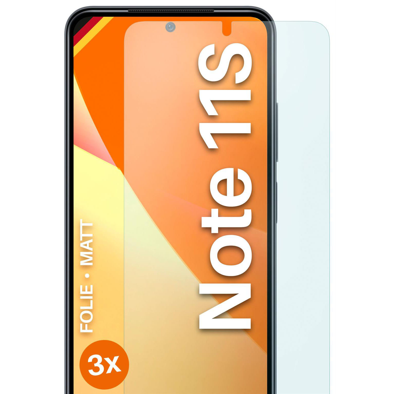 moex FlexProtect Redmi Note 11S Schutzfolie Matt – Weiteres Produktbild 1 moex FlexProtect Redmi Note 11S Schutzfolie Matt – Weiteres Produktbild 1