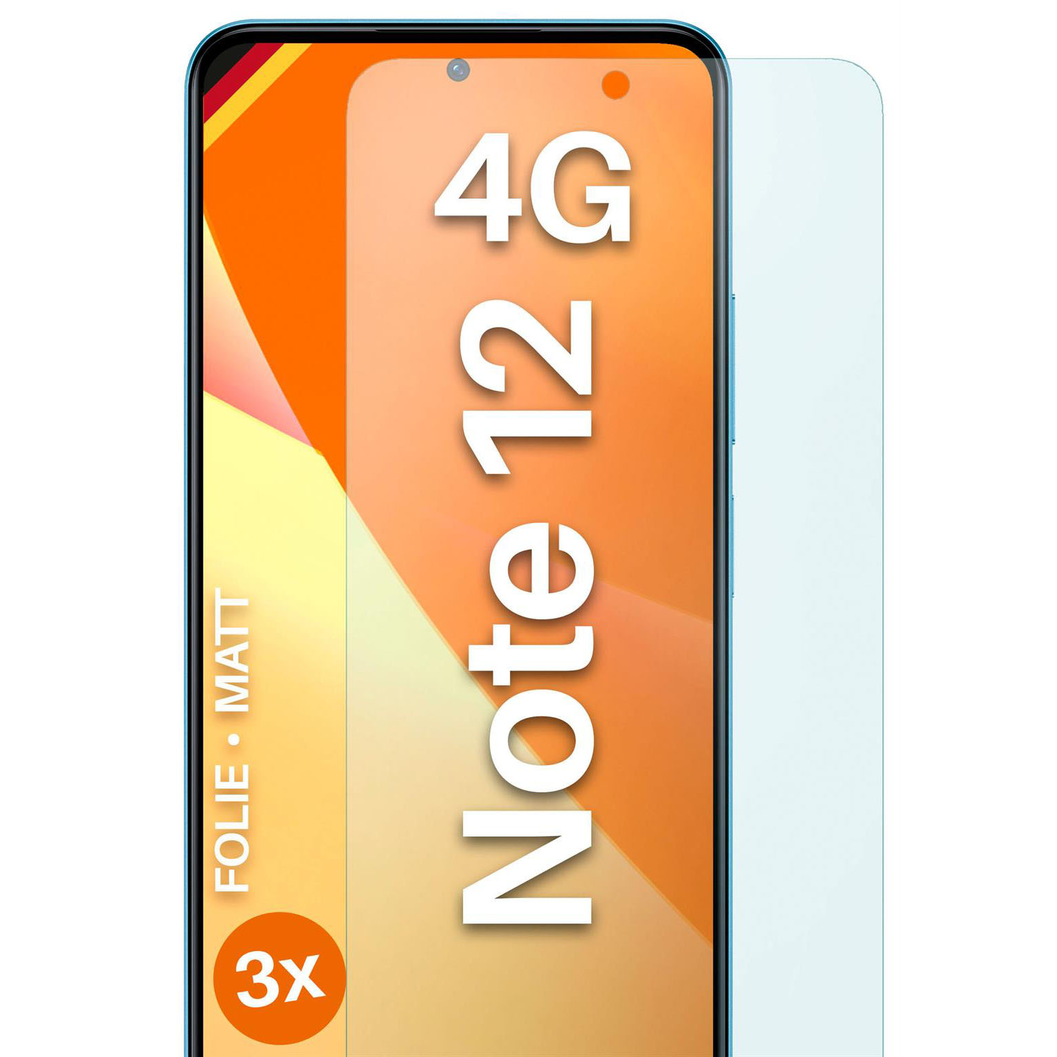 moex FlexProtect Redmi Note 12 (4G) Schutzfolie Matt – Weiteres Produktbild 1 moex FlexProtect Redmi Note 12 (4G) Schutzfolie Matt – Weiteres Produktbild 1