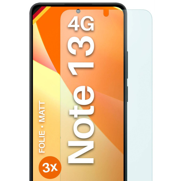 moex FlexProtect Redmi Note 13 (4G) Schutzfolie Matt – Weiteres Produktbild 1 moex FlexProtect Redmi Note 13 (4G) Schutzfolie Matt – Weiteres Produktbild 1