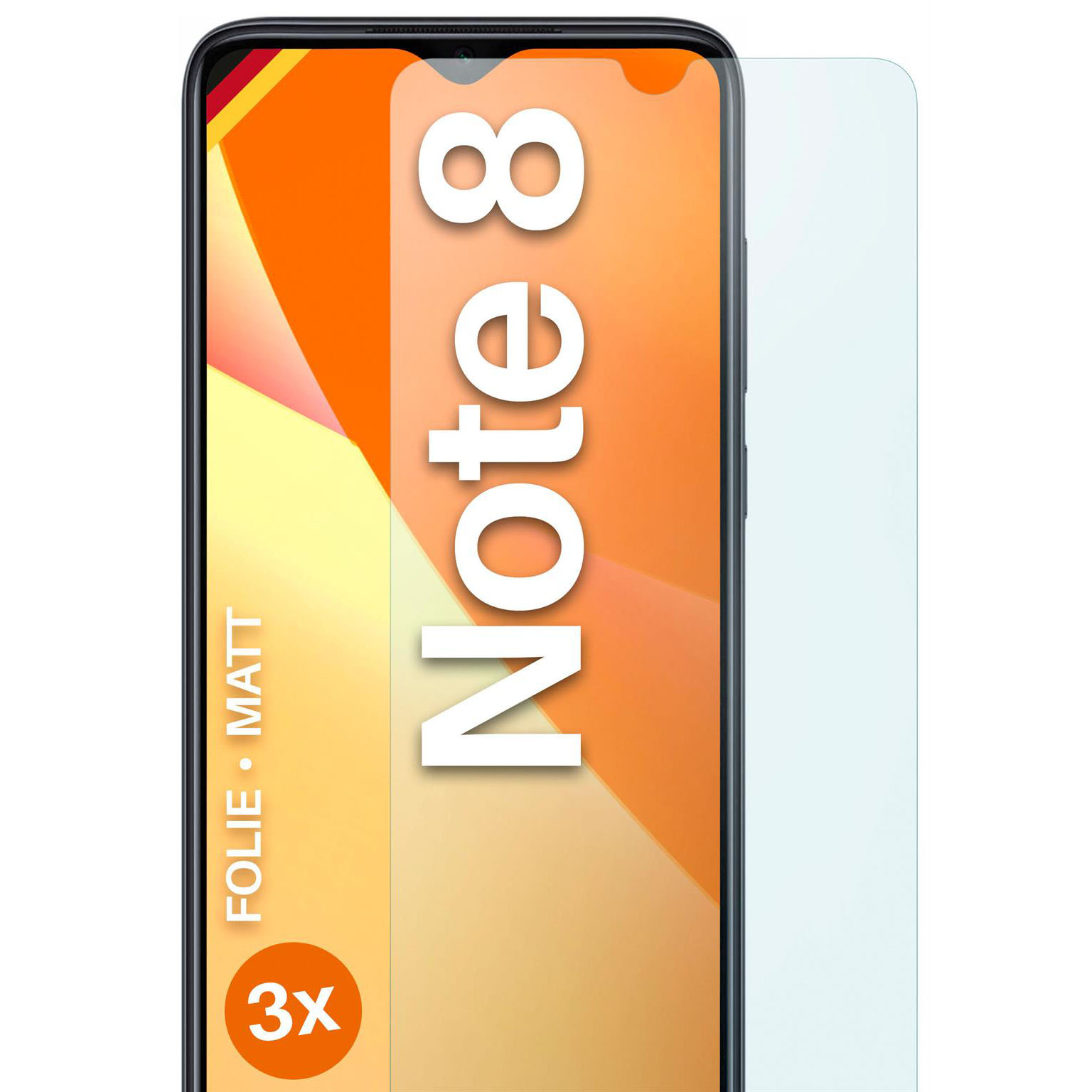 moex FlexProtect Redmi Note 8 Schutzfolie Matt – Weiteres Produktbild 1 moex FlexProtect Redmi Note 8 Schutzfolie Matt – Weiteres Produktbild 1