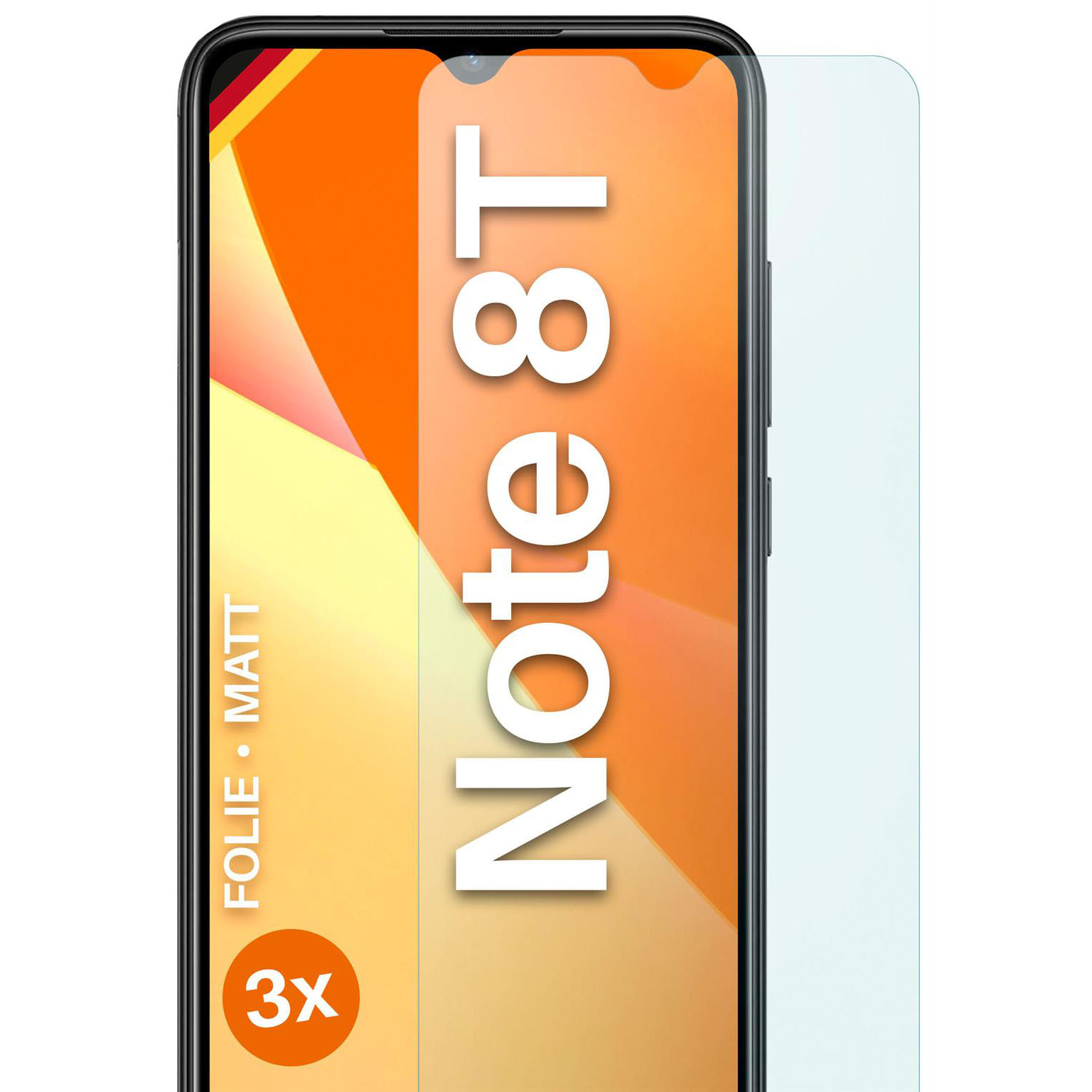 moex FlexProtect Redmi Note 8T Schutzfolie Matt – undefined