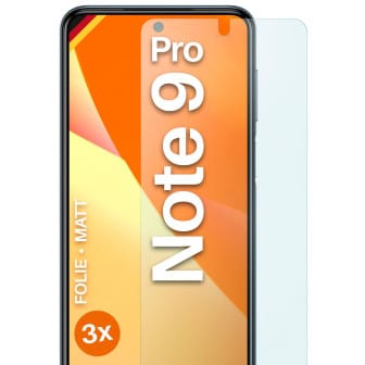 moex FlexProtect Redmi Note 9 Pro Schutzfolie Matt – 3er Set moex FlexProtect Redmi Note 9 Pro Schutzfolie Matt – 3er Set