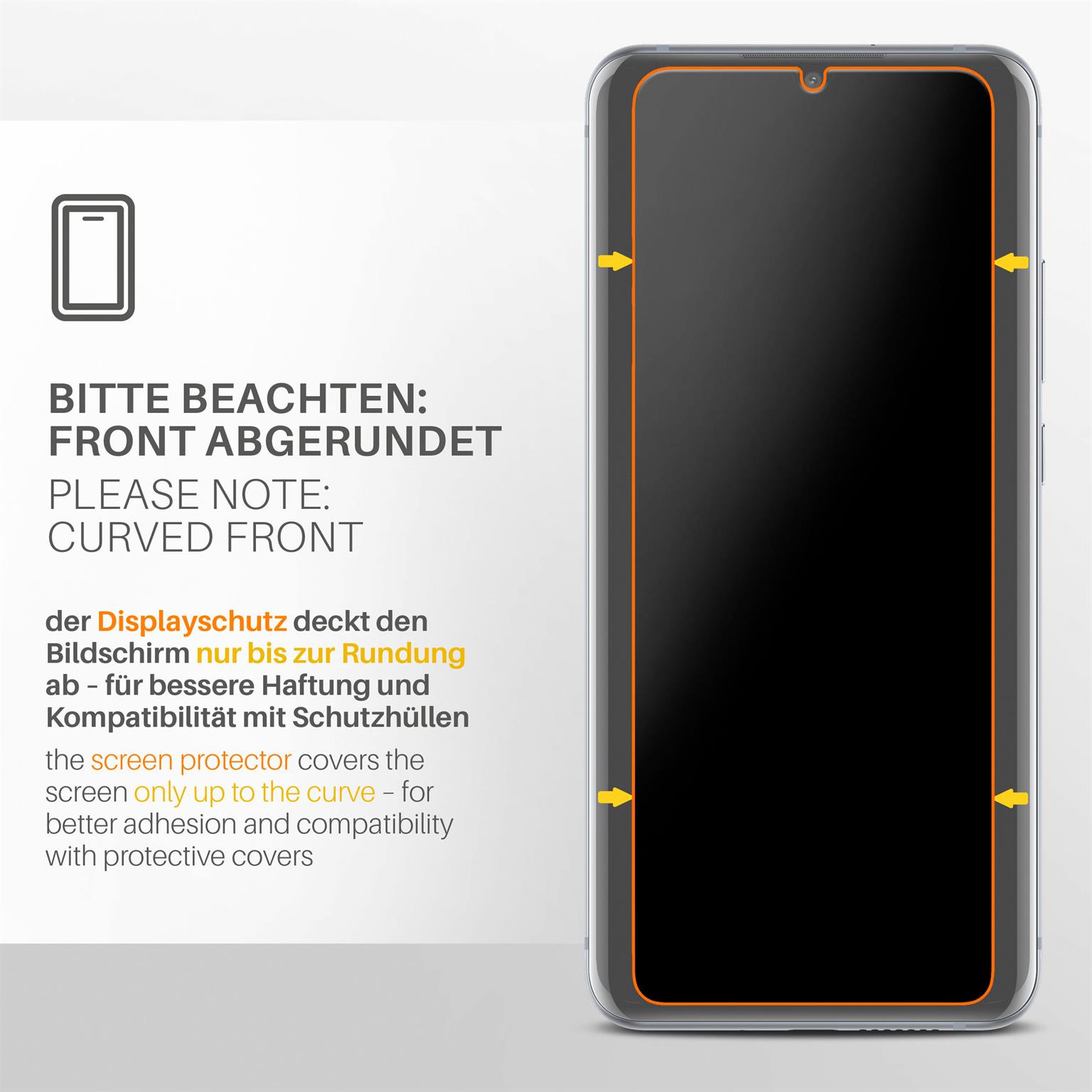 moex FlexProtect ZTE Axon 10 Pro Schutzfolie Matt – Weiteres Produktbild 3