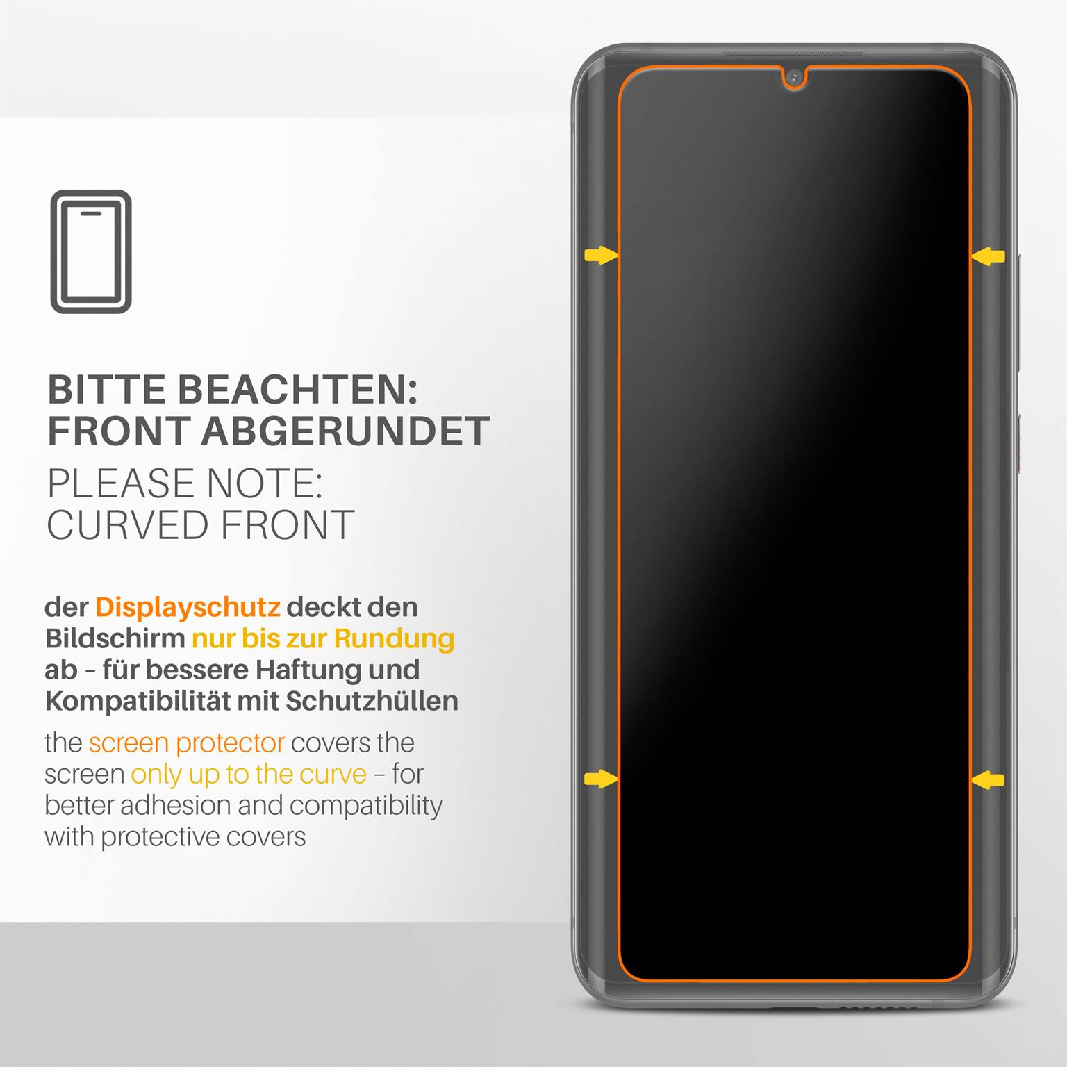 moex FlexProtect ZTE Axon 11 Schutzfolie Matt – Weiteres Produktbild 3