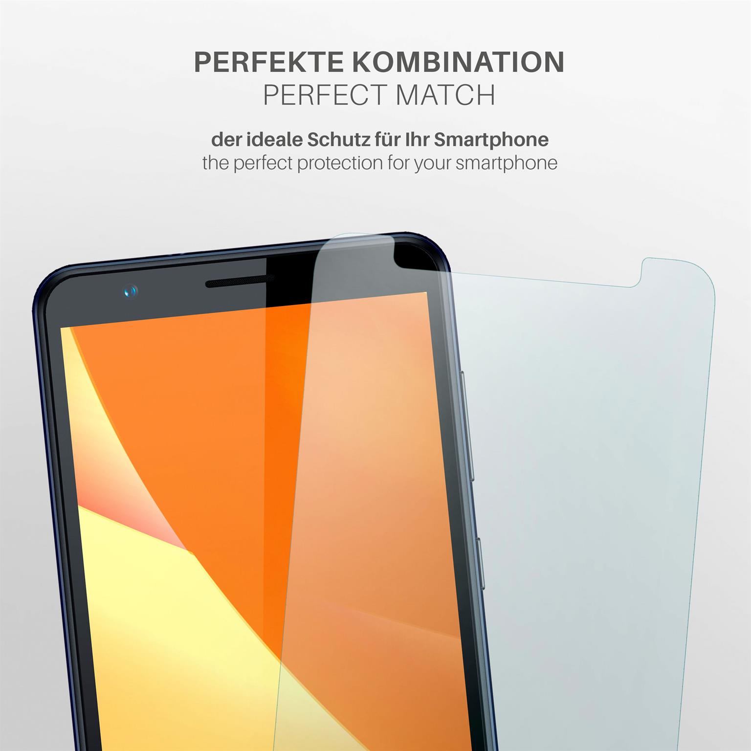 moex FlexProtect ZTE Blade A31 Schutzfolie Matt – Weiteres Produktbild 2