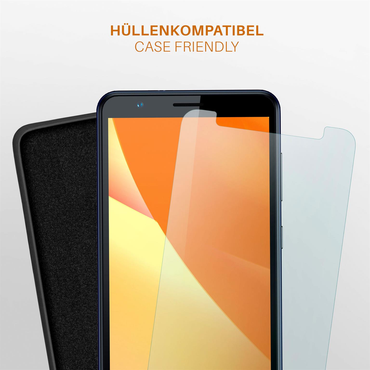 moex FlexProtect ZTE Blade A31 Schutzfolie Matt – Weiteres Produktbild 5
