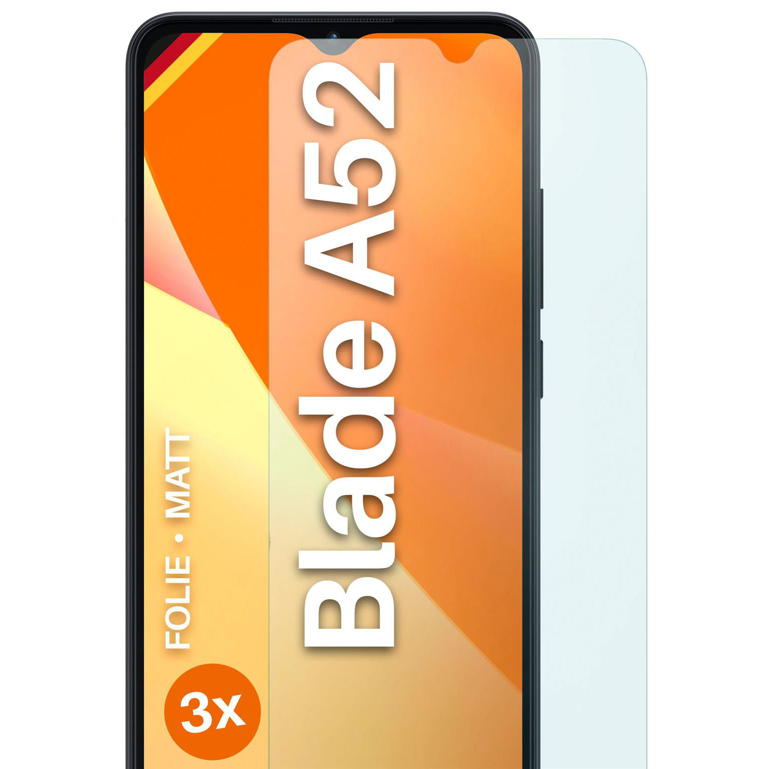 moex FlexProtect ZTE Blade A52 Schutzfolie Matt – Weiteres Produktbild 1 moex FlexProtect ZTE Blade A52 Schutzfolie Matt – Weiteres Produktbild 1