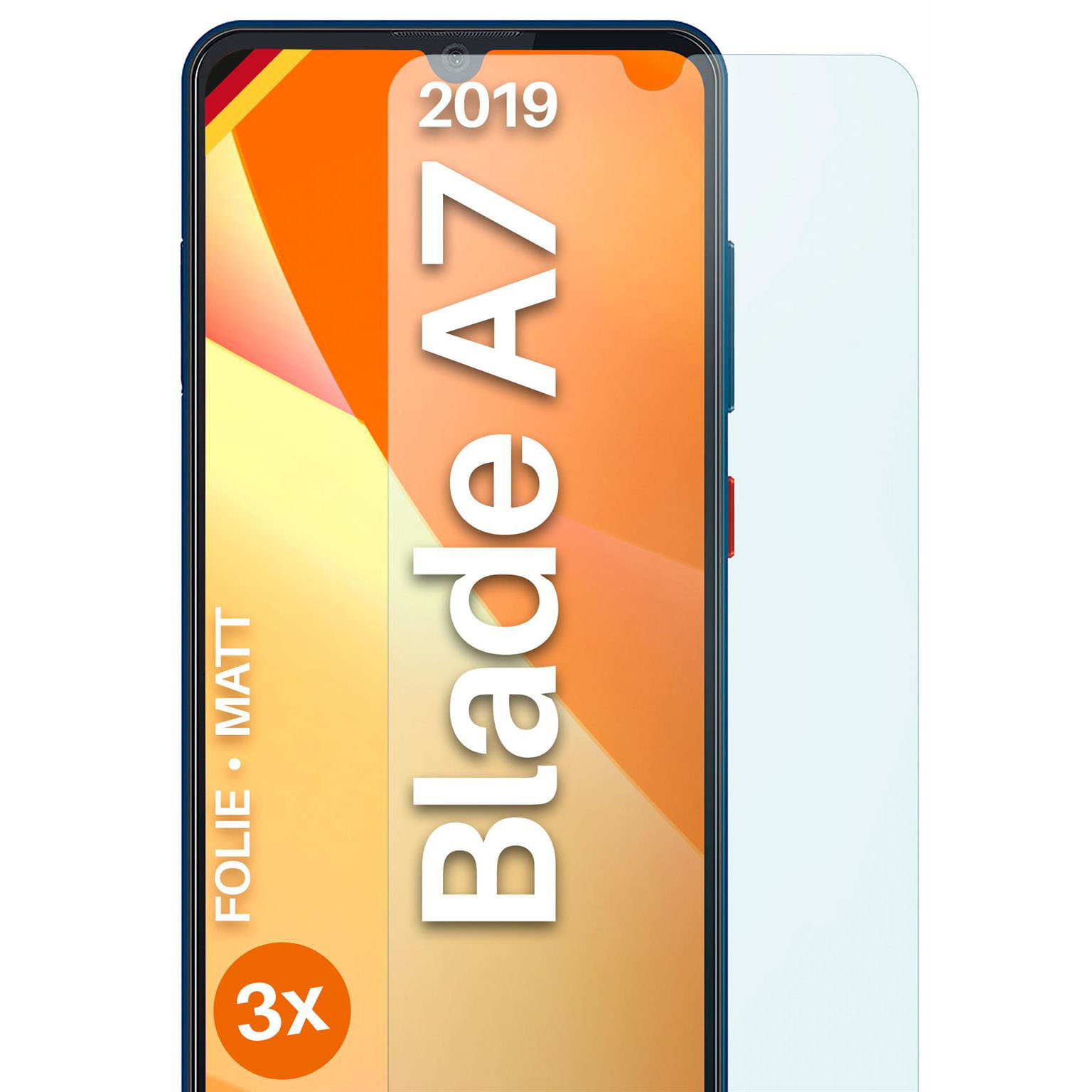 moex FlexProtect ZTE Blade A7 2019 Schutzfolie Matt – Weiteres Produktbild 1 moex FlexProtect ZTE Blade A7 2019 Schutzfolie Matt – Weiteres Produktbild 1