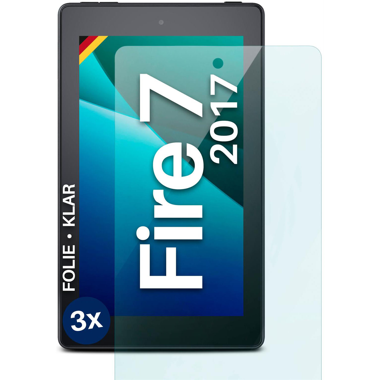 moex FlexProtect Amazon Fire 7 (2017) Schutzfolie Klar – undefined