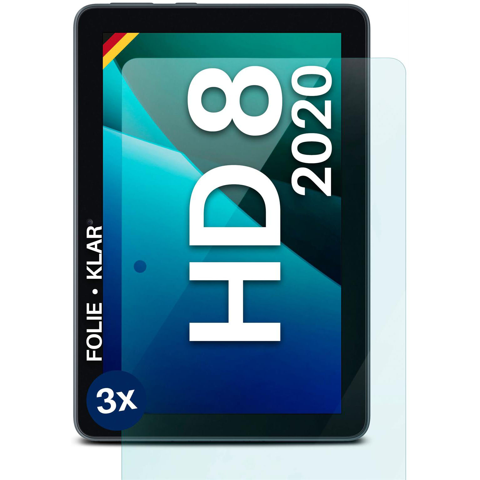 moex FlexProtect Amazon Fire HD 8 (2020) Schutzfolie Klar – Weiteres Produktbild 1 moex FlexProtect Amazon Fire HD 8 (2020) Schutzfolie Klar – Weiteres Produktbild 1