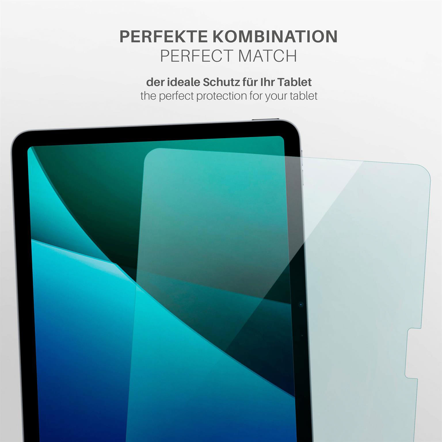 moex FlexProtect iPad Air 13 (2025) Schutzfolie Klar – Weiteres Produktbild 2