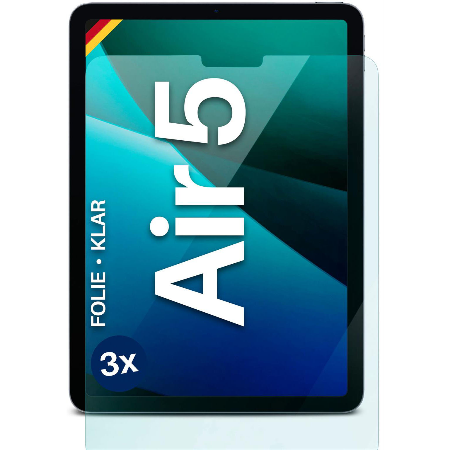 moex FlexProtect iPad Air 5 (2022) Schutzfolie Klar – Weiteres Produktbild 1 moex FlexProtect iPad Air 5 (2022) Schutzfolie Klar – Weiteres Produktbild 1