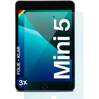 moex FlexProtect iPad mini 5 (2019) Schutzfolie Klar – 3er Set