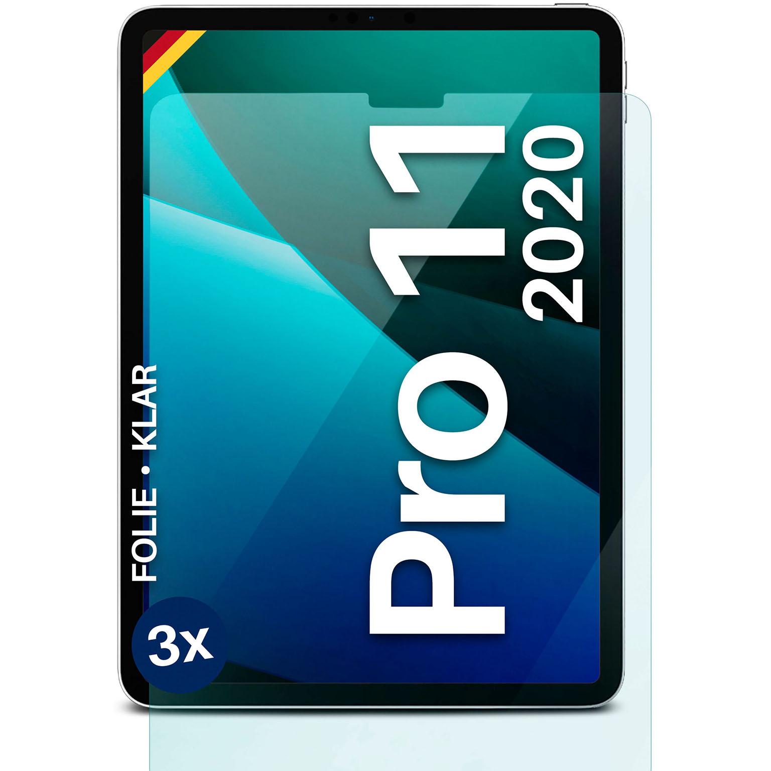 moex FlexProtect iPad Pro 11 (2020) Schutzfolie Klar – Weiteres Produktbild 1 moex FlexProtect iPad Pro 11 (2020) Schutzfolie Klar – Weiteres Produktbild 1