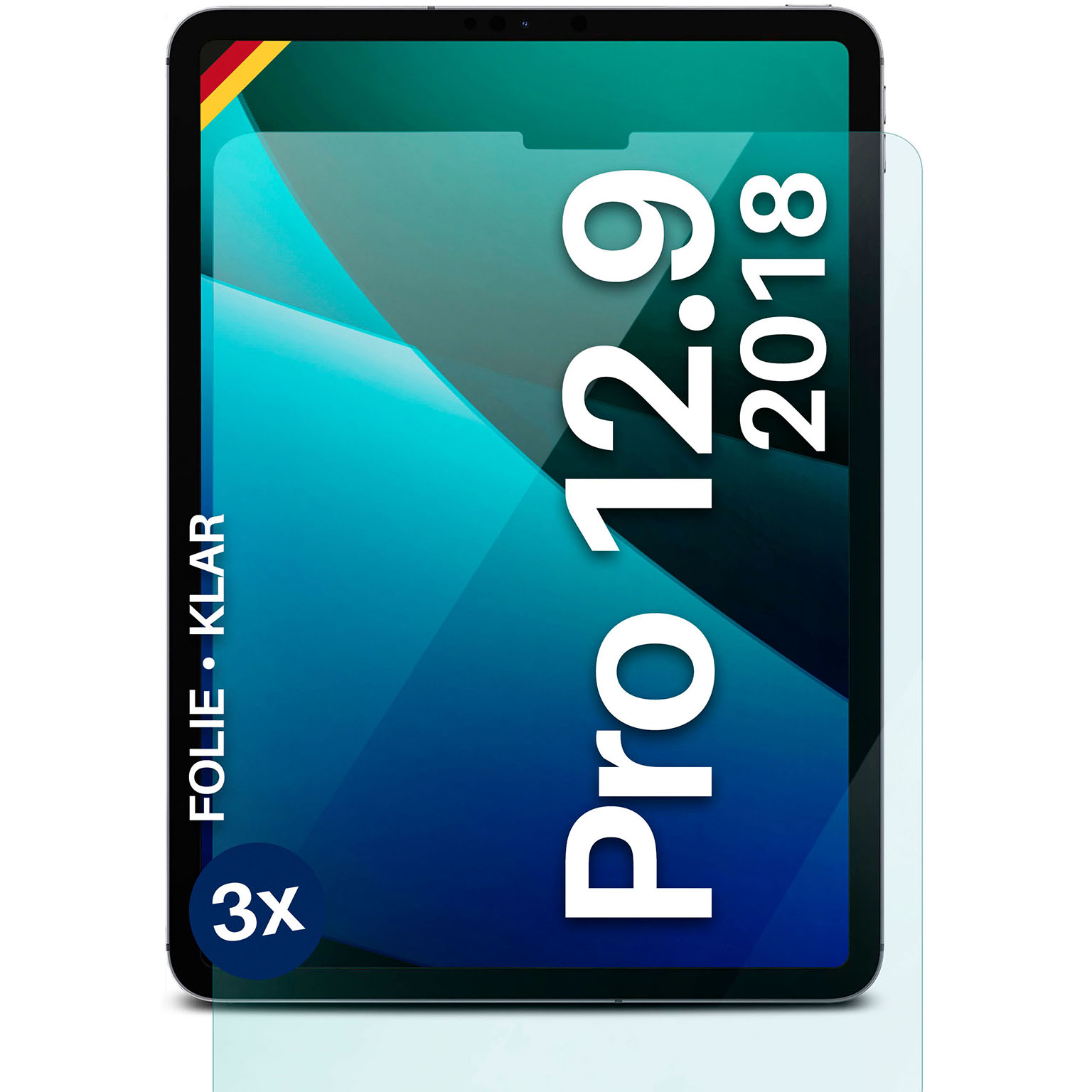 moex FlexProtect iPad Pro 12.9 (2018) Schutzfolie Klar – undefined