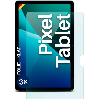 moex FlexProtect Google Pixel Tablet Schutzfolie Klar – 3er Set
