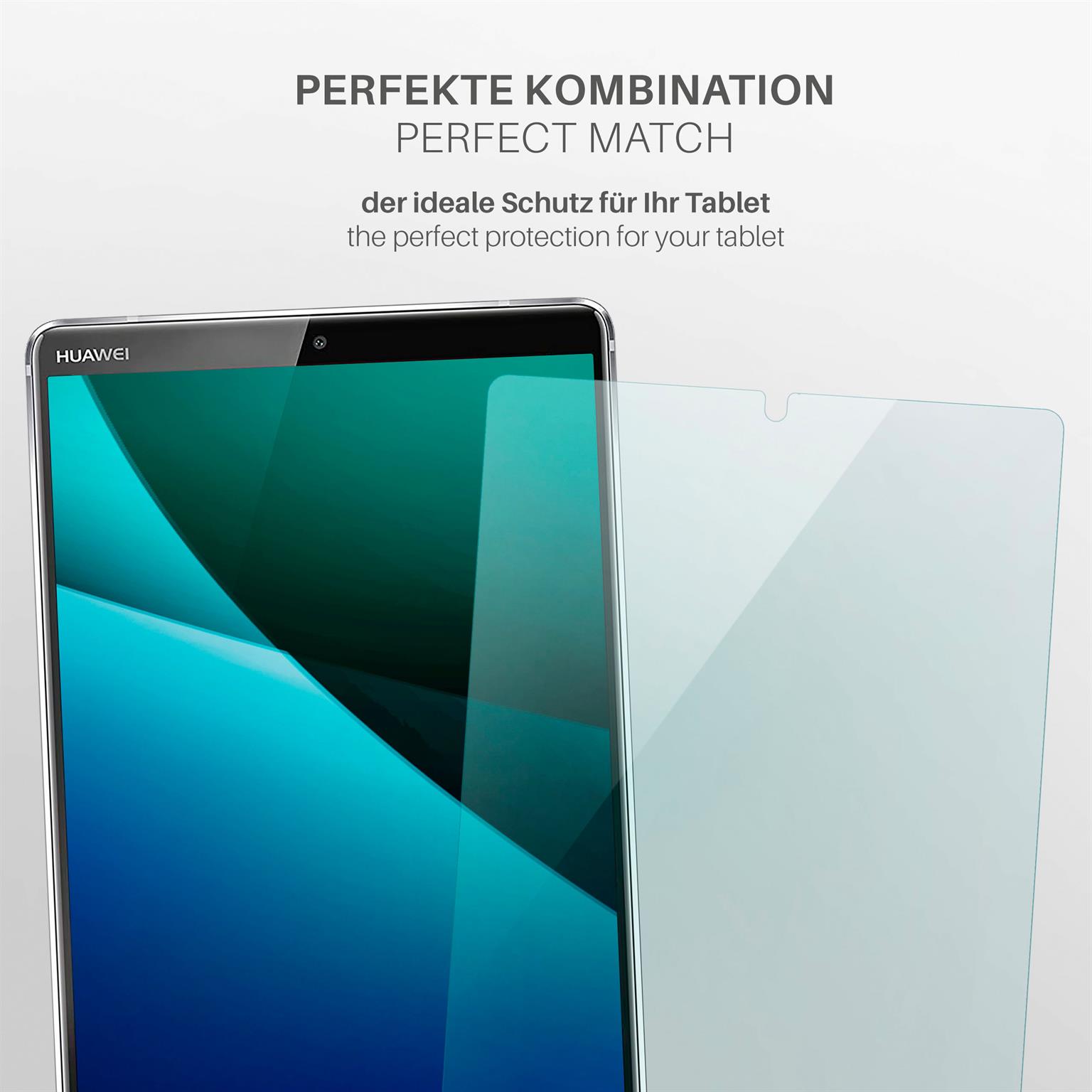 moex FlexProtect Huawei MediaPad M5 (8.4) Schutzfolie Klar – Weiteres Produktbild 2