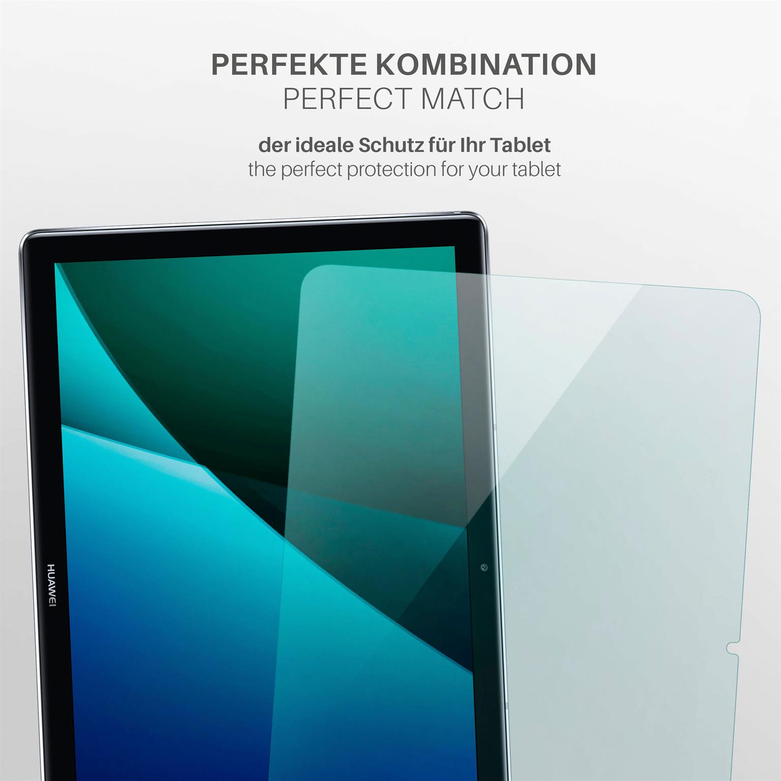 moex FlexProtect Huawei MediaPad M5 Pro (10.8) Schutzfolie Klar – Weiteres Produktbild 2