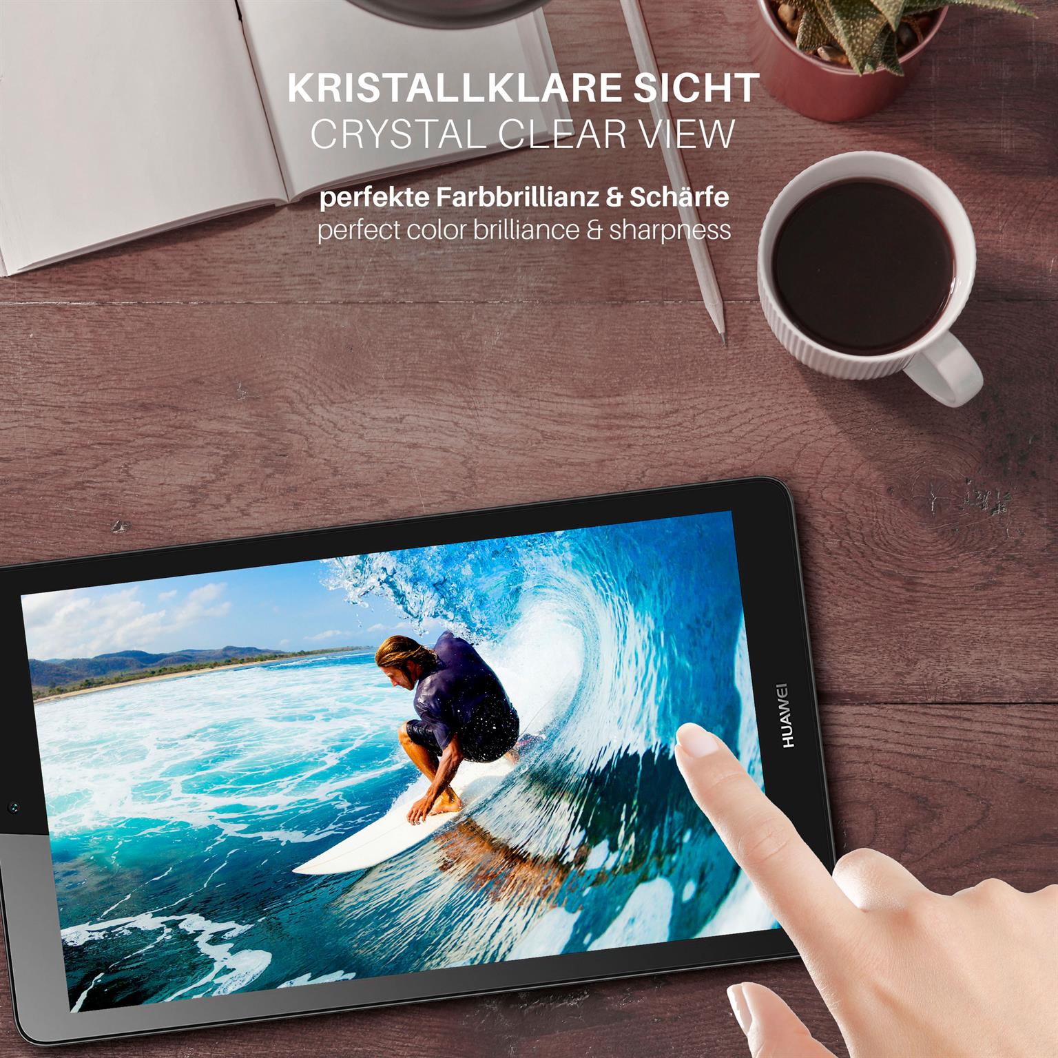 moex FlexProtect Huawei MediaPad T3 7 Schutzfolie Klar – Weiteres Produktbild 4