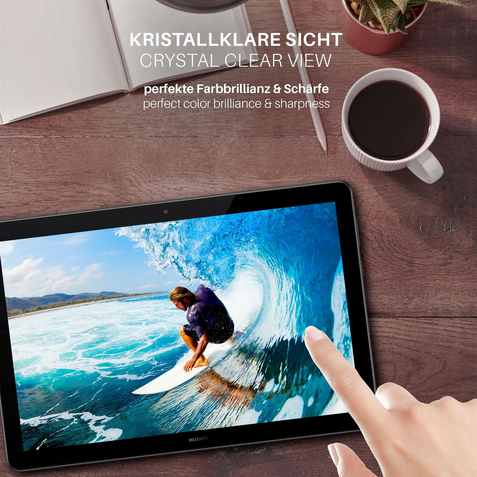 moex FlexProtect Huawei MediaPad T5 Schutzfolie Klar – Weiteres Produktbild 5