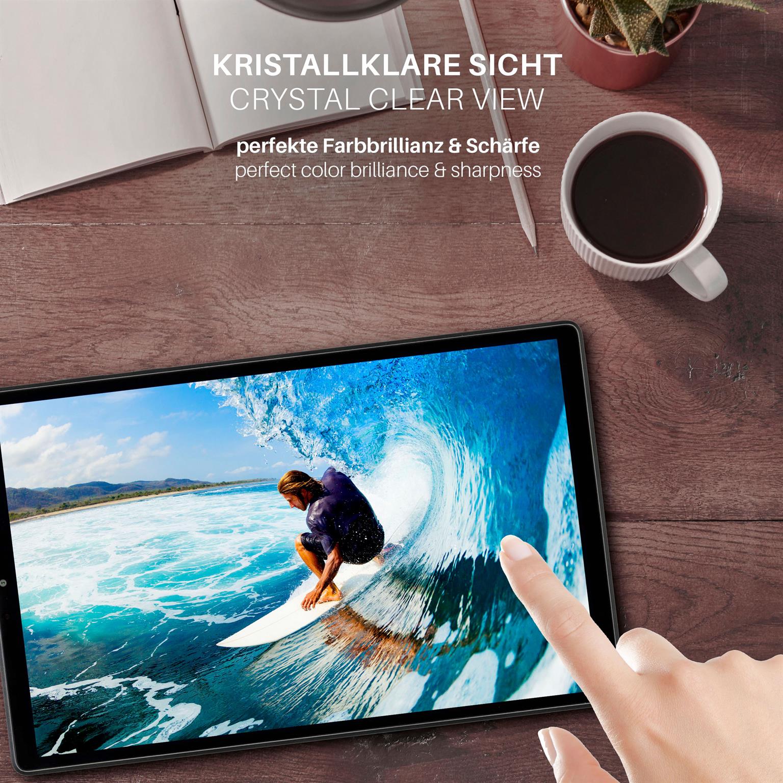 moex FlexProtect Lenovo Tab M10 Plus (2. Gen.) Schutzfolie Klar – Weiteres Produktbild 4
