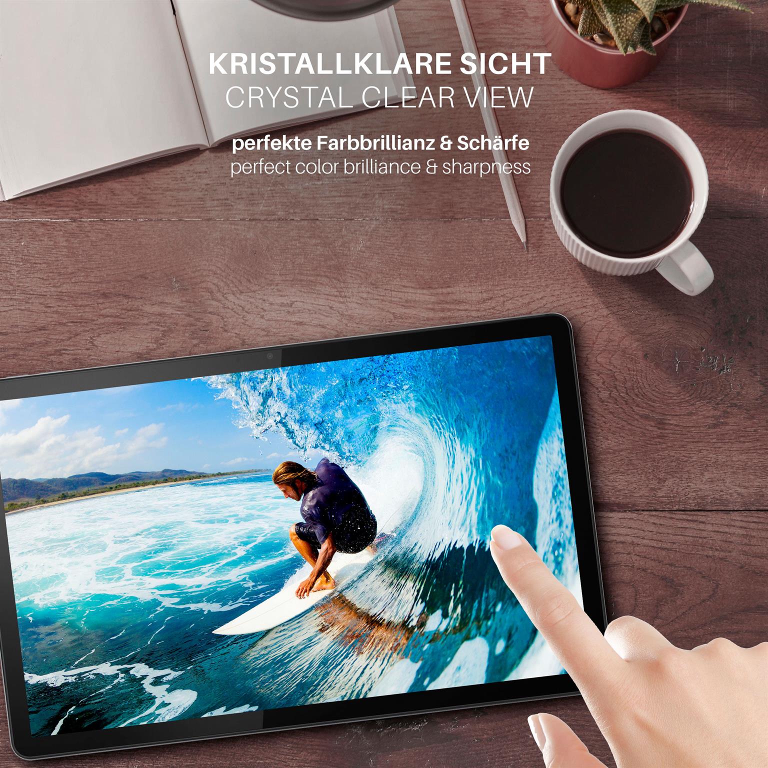 moex FlexProtect Lenovo Tab P11 Plus Schutzfolie Klar – Weiteres Produktbild 4