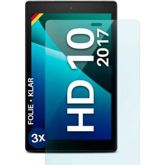 moex FlexProtect Amazon Fire HD 10 (2017) Schutzfolie Klar – 3er Set moex FlexProtect Amazon Fire HD 10 (2017) Schutzfolie Klar – 3er Set