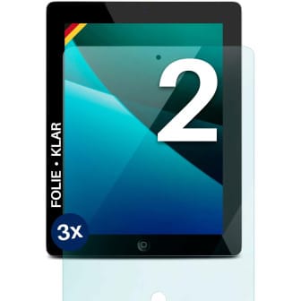 moex FlexProtect iPad 2 (2011) Schutzfolie Klar – 3er Set moex FlexProtect iPad 2 (2011) Schutzfolie Klar – 3er Set