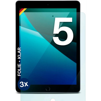 moex FlexProtect iPad 5 (2017) Schutzfolie Klar – 3er Set