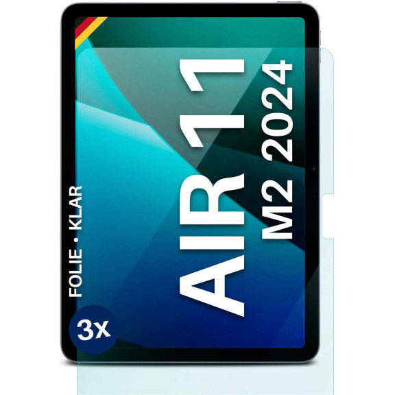 moex FlexProtect iPad Air 11 (2024) Schutzfolie Klar – Weiteres Produktbild 1 moex FlexProtect iPad Air 11 (2024) Schutzfolie Klar – Weiteres Produktbild 1