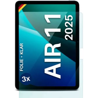 moex FlexProtect iPad Air 11 (2025) Schutzfolie Klar – 3er Set moex FlexProtect iPad Air 11 (2025) Schutzfolie Klar – 3er Set