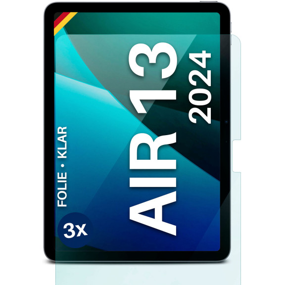 moex FlexProtect iPad Air 13 (2024) Schutzfolie Klar – Weiteres Produktbild 1 moex FlexProtect iPad Air 13 (2024) Schutzfolie Klar – Weiteres Produktbild 1