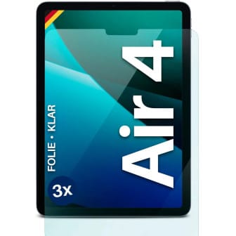 moex FlexProtect iPad Air 4 (2020) Schutzfolie Klar – 3er Set moex FlexProtect iPad Air 4 (2020) Schutzfolie Klar – 3er Set