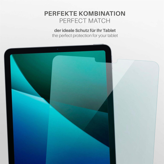 moex FlexProtect iPad Air 5 (2022) Schutzfolie Klar – Weiteres Produktbild 3