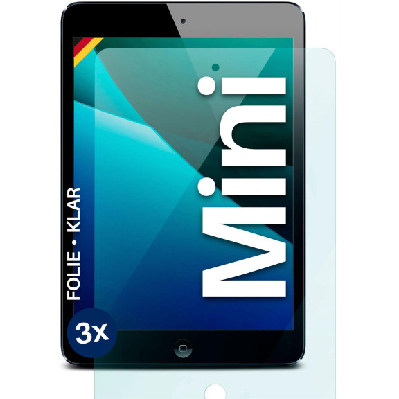 moex FlexProtect iPad mini 1 (2012) Schutzfolie Klar – Weiteres Produktbild 1
