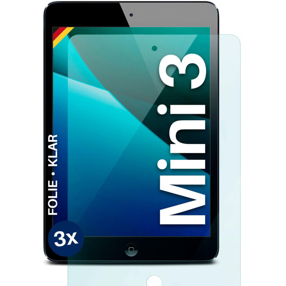 moex FlexProtect iPad mini 3 (2014) Schutzfolie Klar – Weiteres Produktbild 1 moex FlexProtect iPad mini 3 (2014) Schutzfolie Klar – Weiteres Produktbild 1