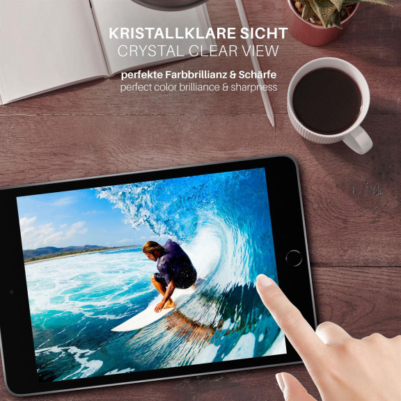 moex FlexProtect iPad mini 5 (2019) Schutzfolie Klar – Weiteres Produktbild 5