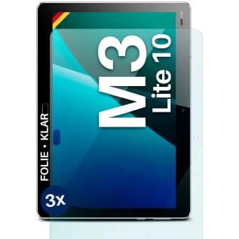 moex FlexProtect Huawei MediaPad M3 Lite 10 Schutzfolie Klar – 3er Set moex FlexProtect Huawei MediaPad M3 Lite 10 Schutzfolie Klar – 3er Set