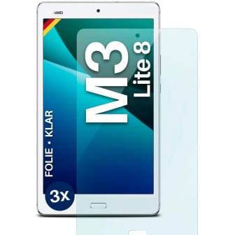 moex FlexProtect Huawei MediaPad M3 Lite 8 Schutzfolie Klar – 3er Set moex FlexProtect Huawei MediaPad M3 Lite 8 Schutzfolie Klar – 3er Set