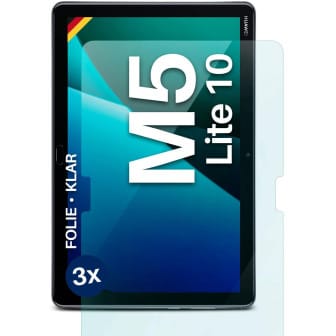 moex FlexProtect Huawei MediaPad M5 Lite (10) Schutzfolie Klar – 3er Set moex FlexProtect Huawei MediaPad M5 Lite (10) Schutzfolie Klar – 3er Set