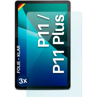moex FlexProtect Lenovo Tab P11 Plus Schutzfolie Klar – 3er Set
