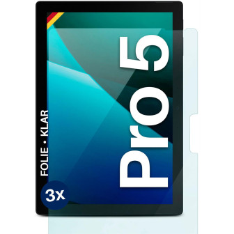 moex FlexProtect Surface Pro 5 Schutzfolie Klar – 3er Set