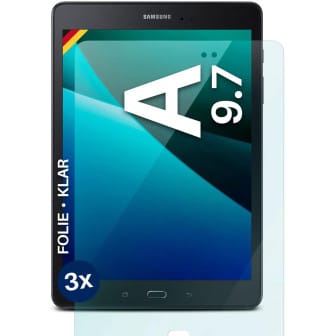 moex FlexProtect Samsung Galaxy Tab A 9.7 Schutzfolie Klar – 3er Set moex FlexProtect Samsung Galaxy Tab A 9.7 Schutzfolie Klar – 3er Set