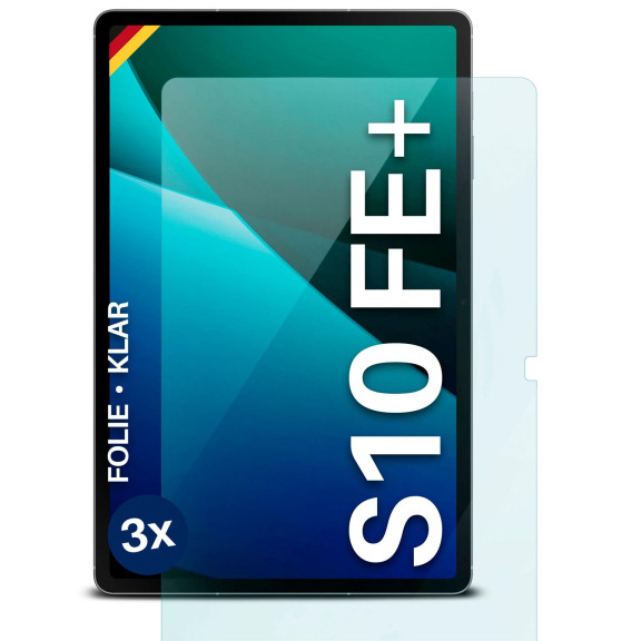 moex FlexProtect Samsung Galaxy Tab S10 FE Plus Schutzfolie Klar – Weiteres Produktbild 1