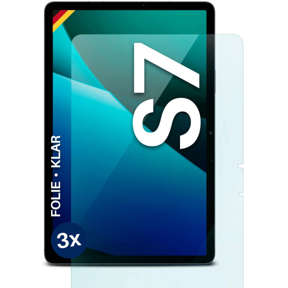 moex FlexProtect Samsung Galaxy Tab S7 Schutzfolie Klar – Weiteres Produktbild 1