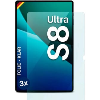 moex FlexProtect Samsung Galaxy Tab S8 Ultra Schutzfolie Klar – 3er Set moex FlexProtect Samsung Galaxy Tab S8 Ultra Schutzfolie Klar – 3er Set