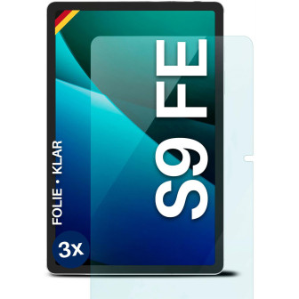 moex FlexProtect Samsung Galaxy Tab S9 FE Schutzfolie Klar – 3er Set