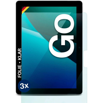 moex FlexProtect Surface Go (10inch) Schutzfolie Klar – 3er Set