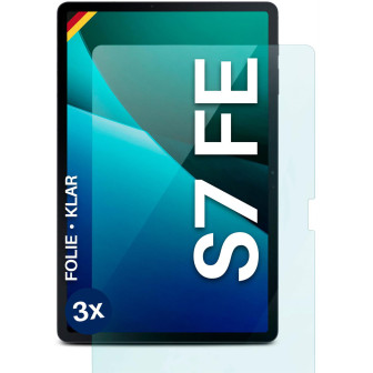 moex FlexProtect Samsung Galaxy Tab S7 FE Schutzfolie Klar – 3er Set