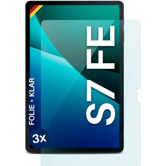 moex FlexProtect Samsung Galaxy Tab S7 FE Schutzfolie Klar – Weiteres Produktbild 1